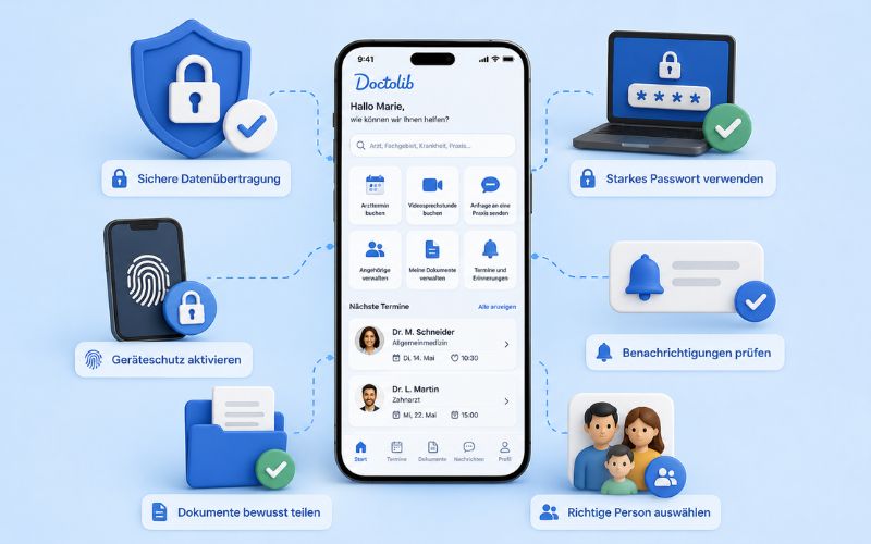 Doctolib Arzttermine schnell per App buchen