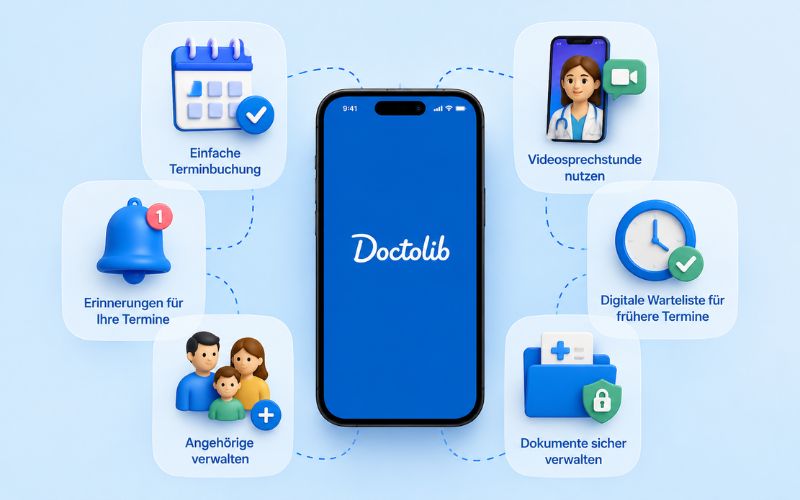 Doctolib Medizinische Termine bequem online verwalten