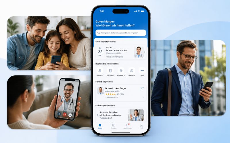 Doctolib Termine bei Ärzten online vereinbaren