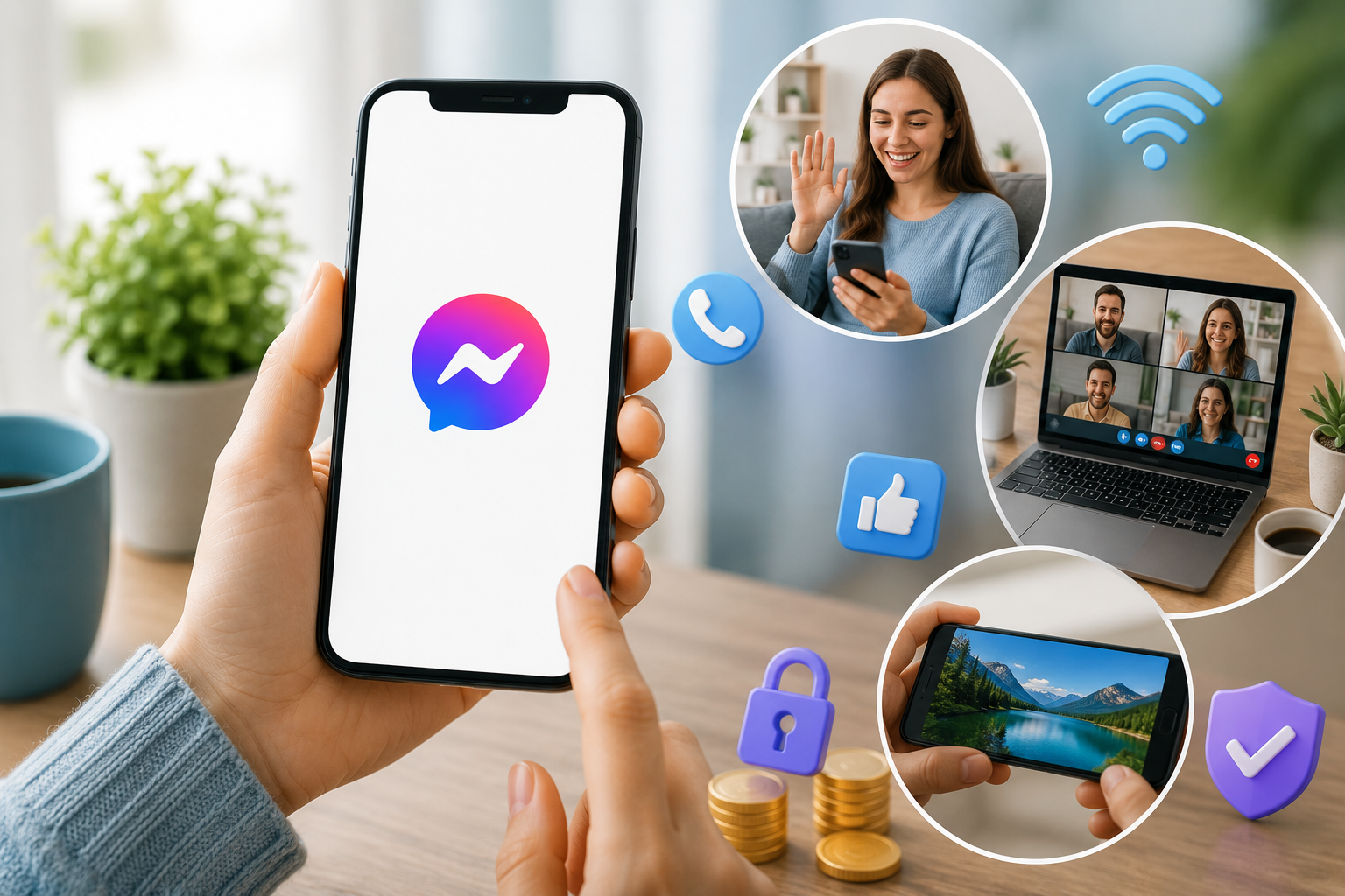Messenger Direkt mit anderen verbunden 2026