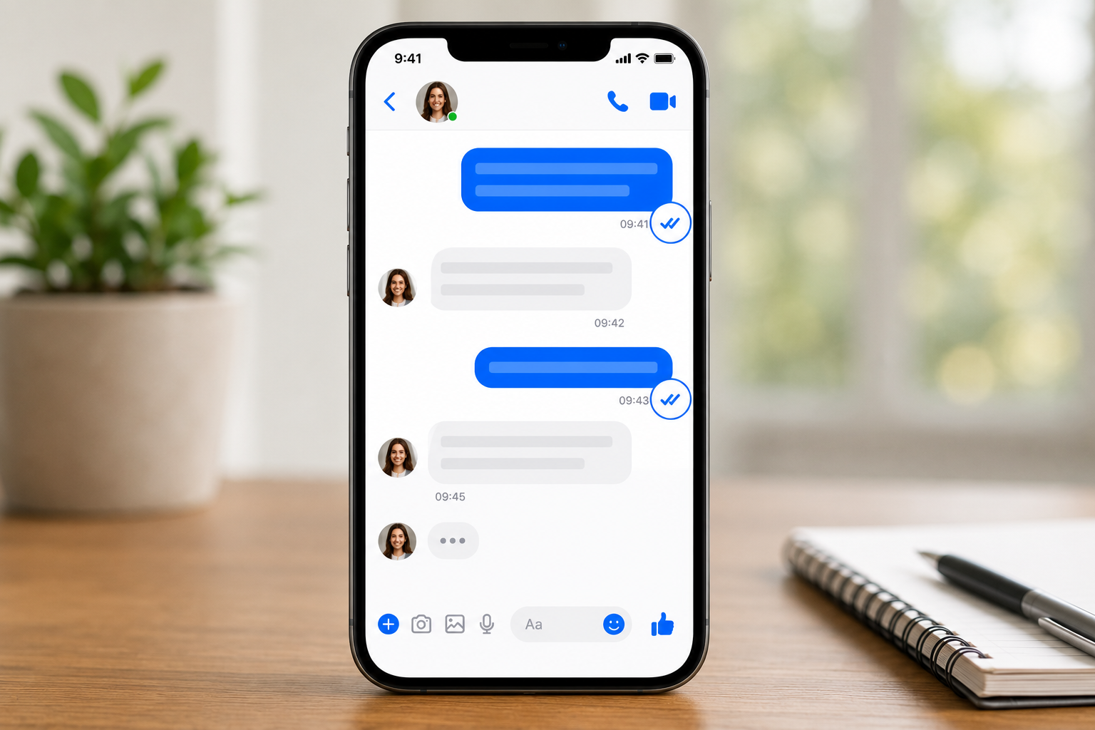 Messenger Direkt mit anderen verbunden