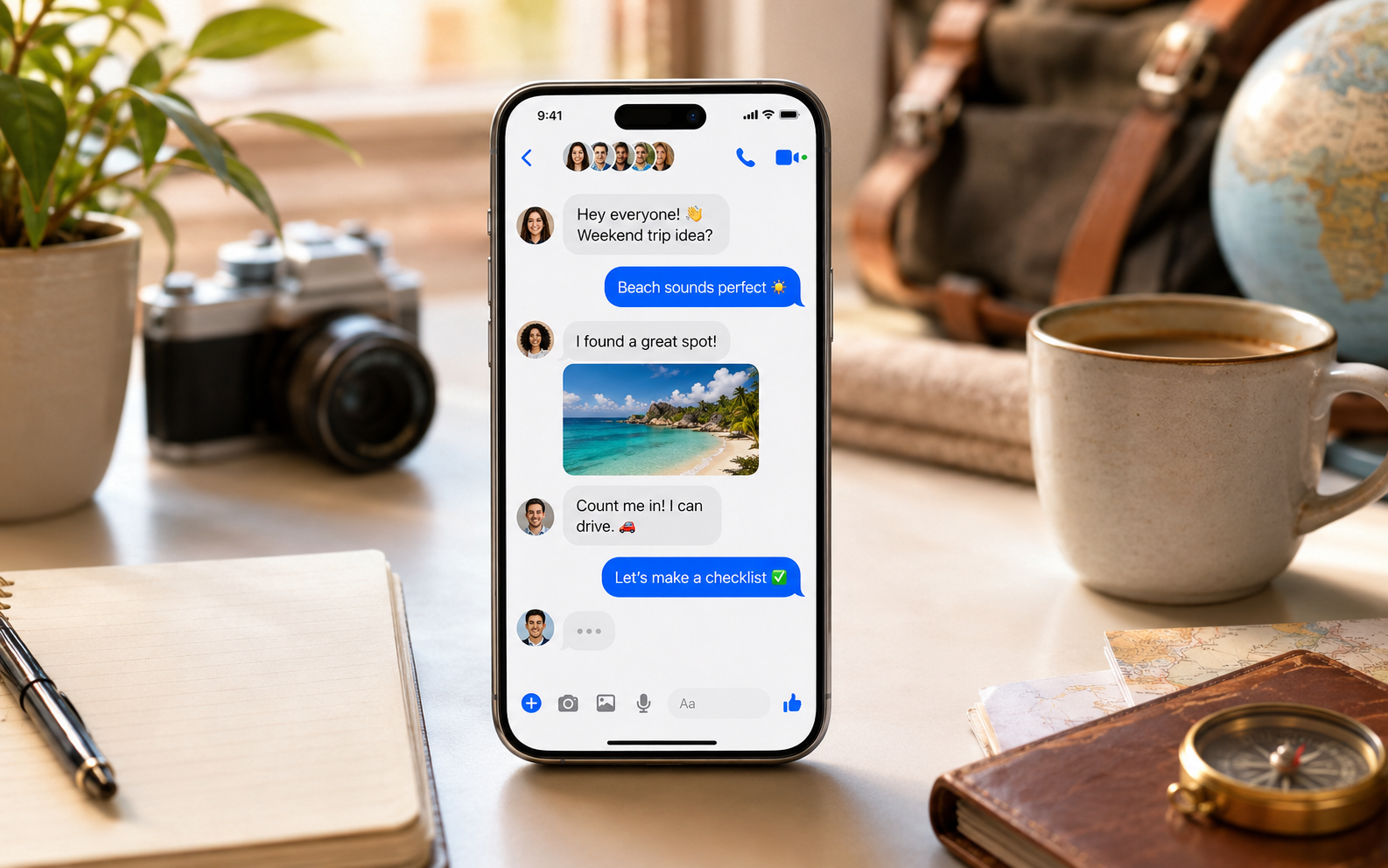 Messenger Schnell schreiben, direkt sprechen