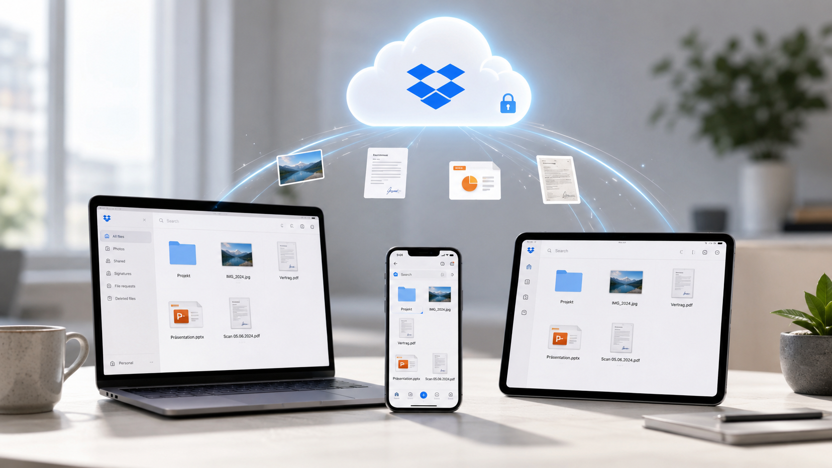 Dropbox App: Dateien ordnen, sichern und teilen