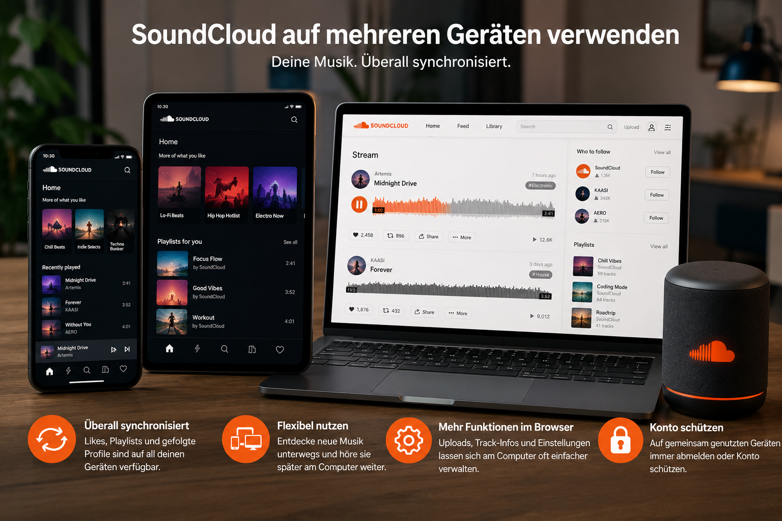 SoundCloud Musik streamen und entdecken