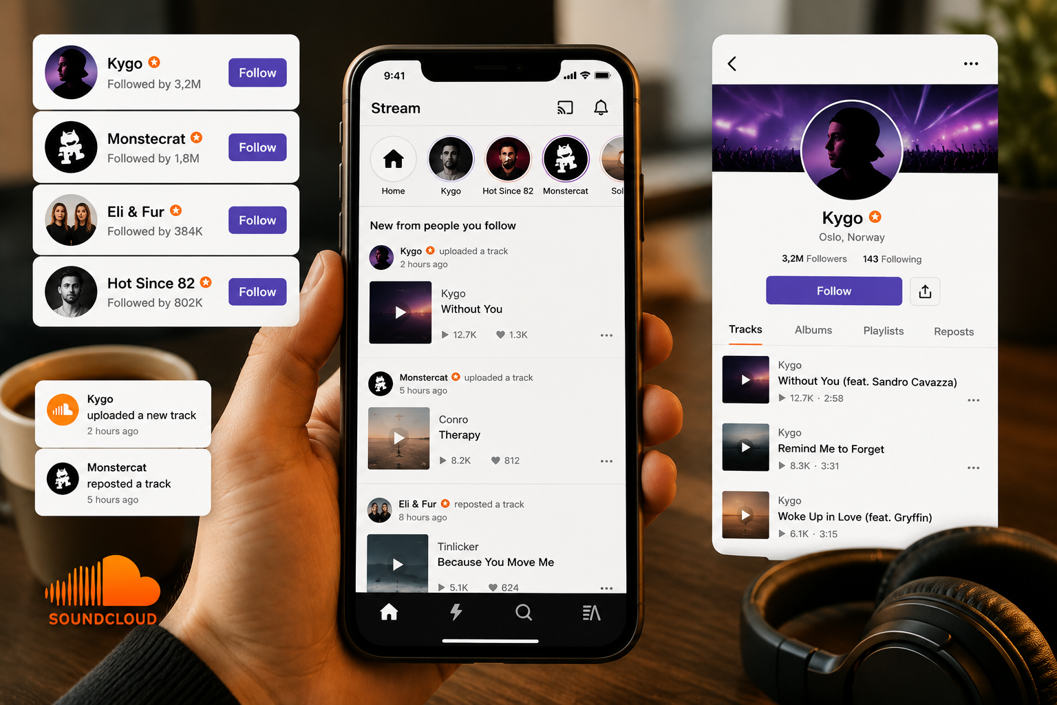 SoundCloud Musik und Songs entdecken