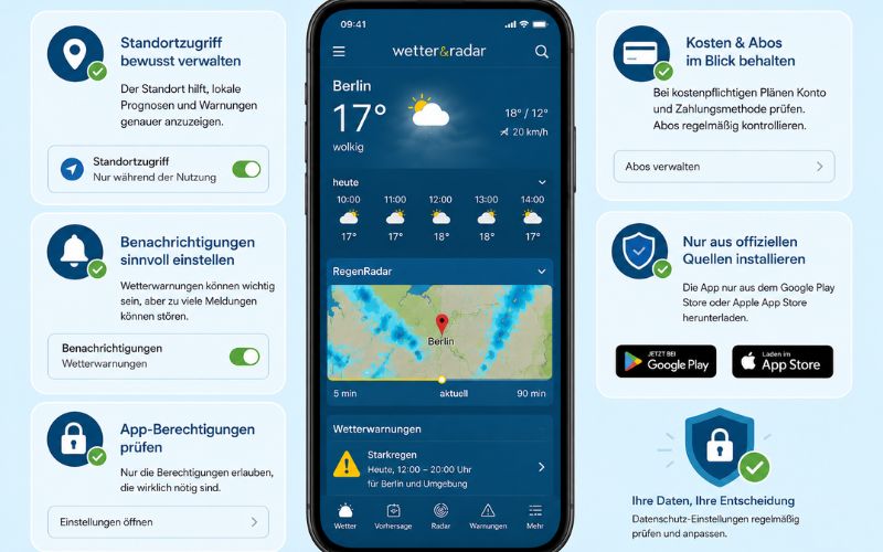 Weather & Radar consultez la météo en quelques secondes