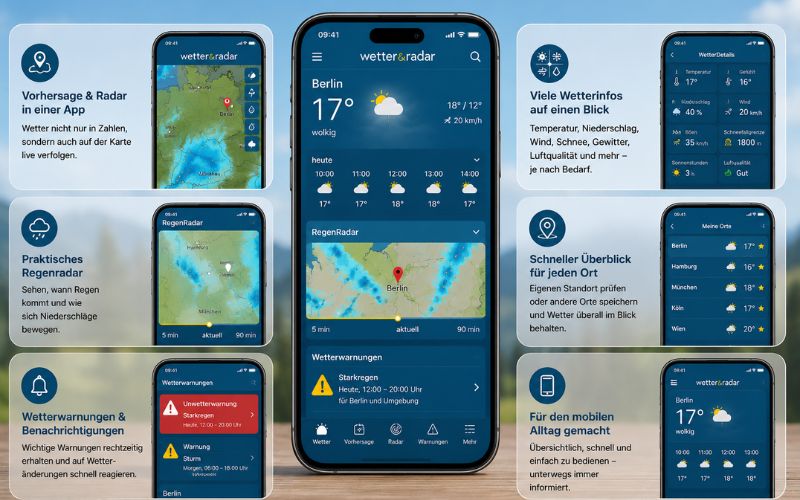 Weather & Radar prévisions météo fiables où que vous soyez