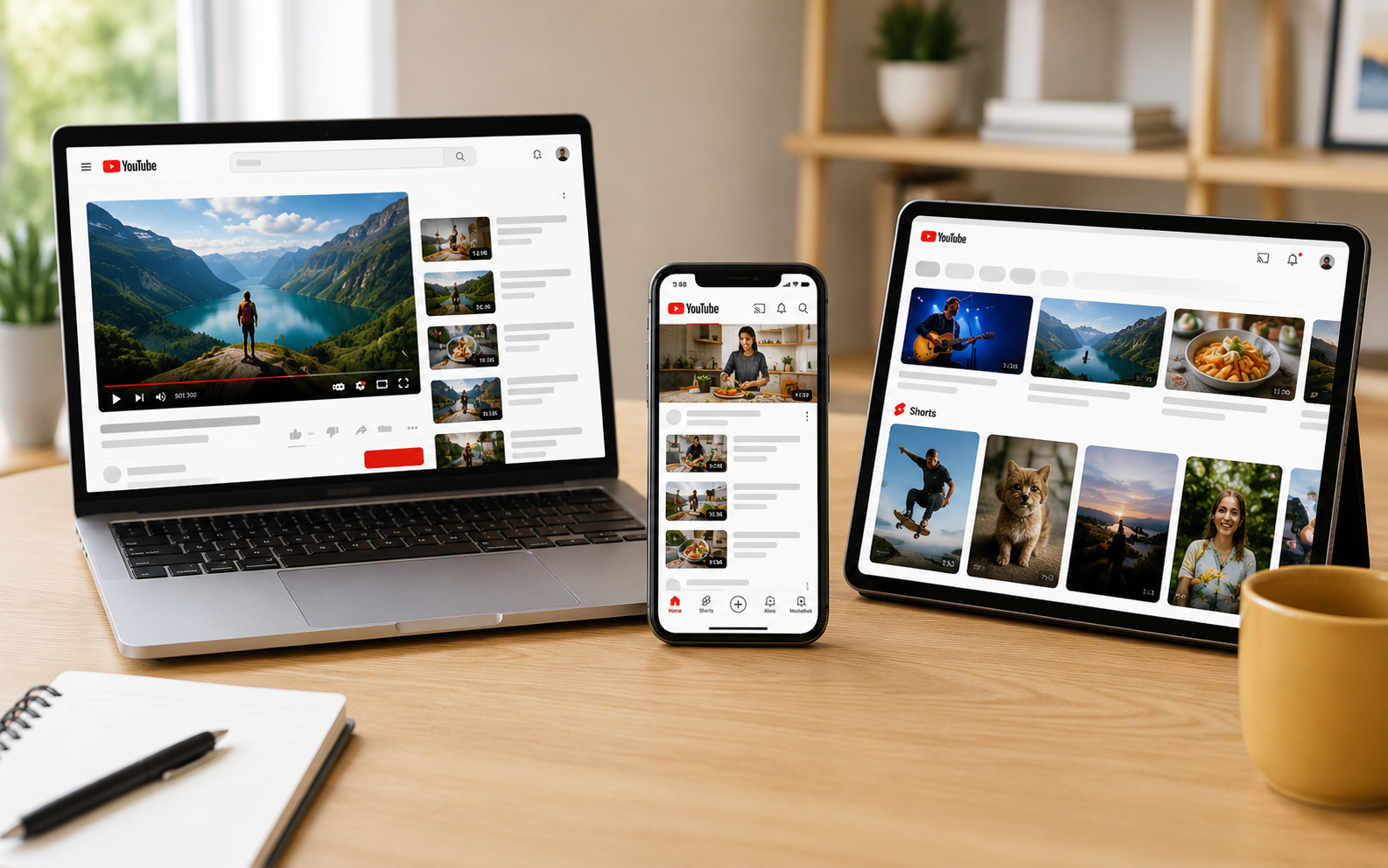 YouTube App Suchen, ansehen, abonnieren und selbst veröffentlichen