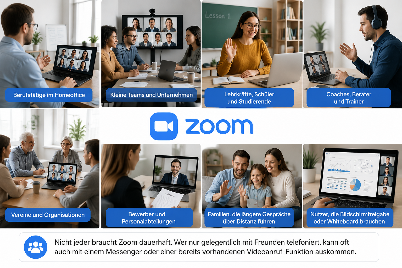 Zoom kostenlos nutzen Was im Basic-Plan möglich ist