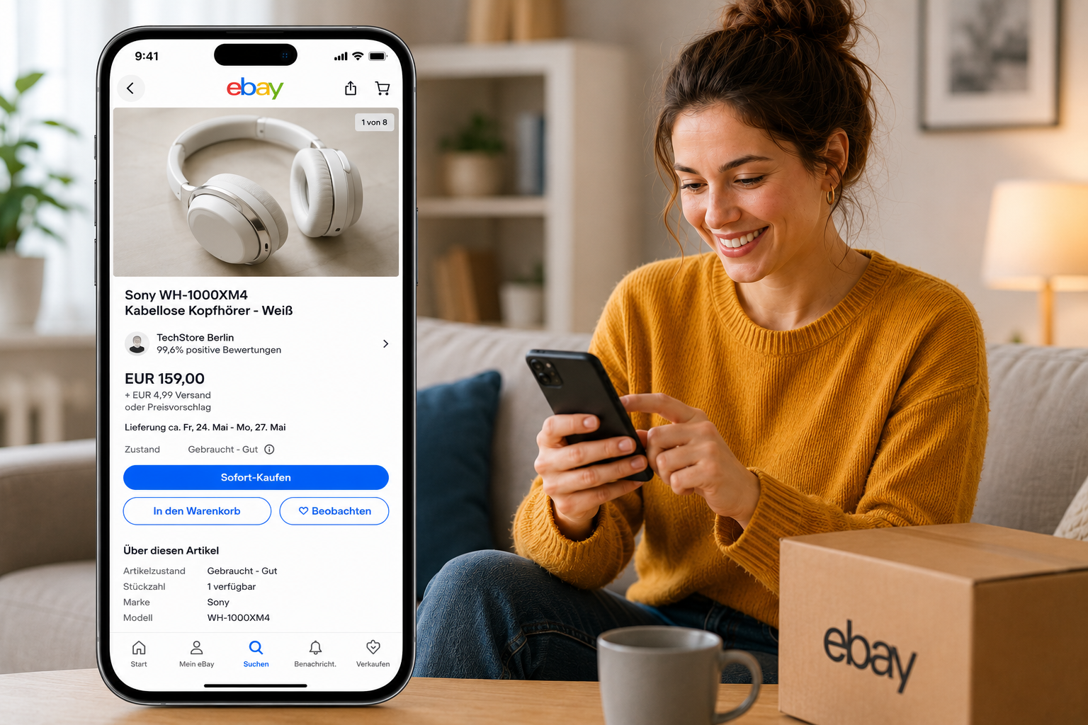 eBay App Schnell kaufen, clever verkaufen